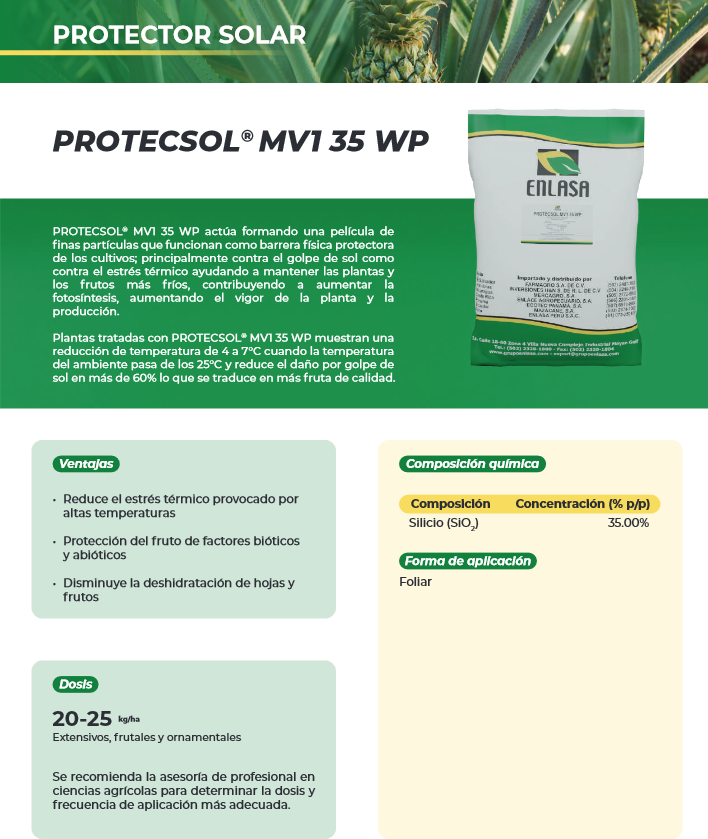 Protecsol MV1 35 WP 25 Kilos
