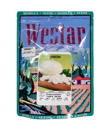 Semilla Cebolla Blanca Cojumatlan 1 LIBRA Marca Westar