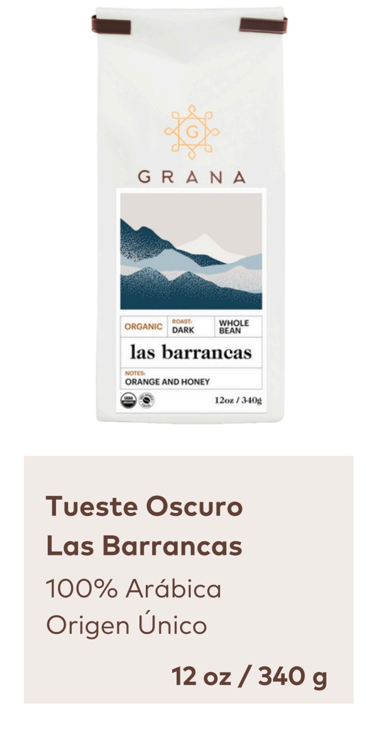 Café La Grana Guatemala Tueste Oscuro Orgánico Las Barracas| 100% Arábica
