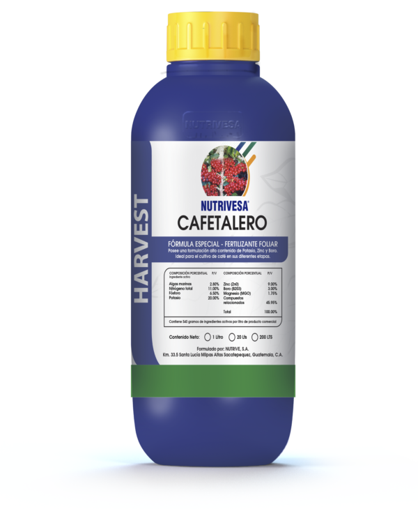 Cafetalero FORMÚLA ESPECIAL FERTILIZANTE FOLIAR