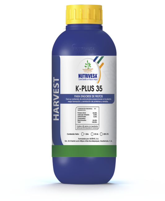 K-Plus 35 ENGORDE, CARGA, VIGOR DE FRUTOS