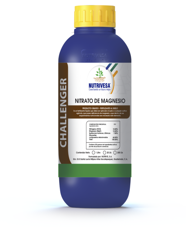 Nitrato de Magnesio FERTILIZANTE FOLIAR Litro