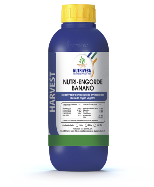 Nutri Engorde Banano CRECIMIENTO DE FRUTOS Litro