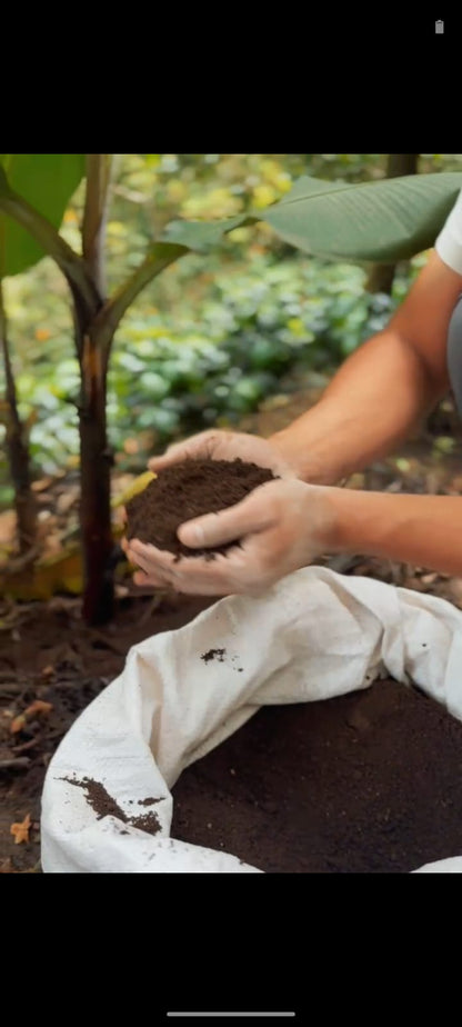 Compost Agroterra Orgánico – Estiércol Caballo + Pulpa Café 100 lb