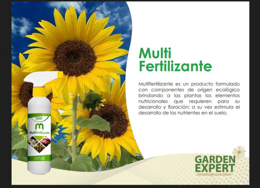 Multifertilizante (Productos Ecologicos para el Jardin) 500 ml