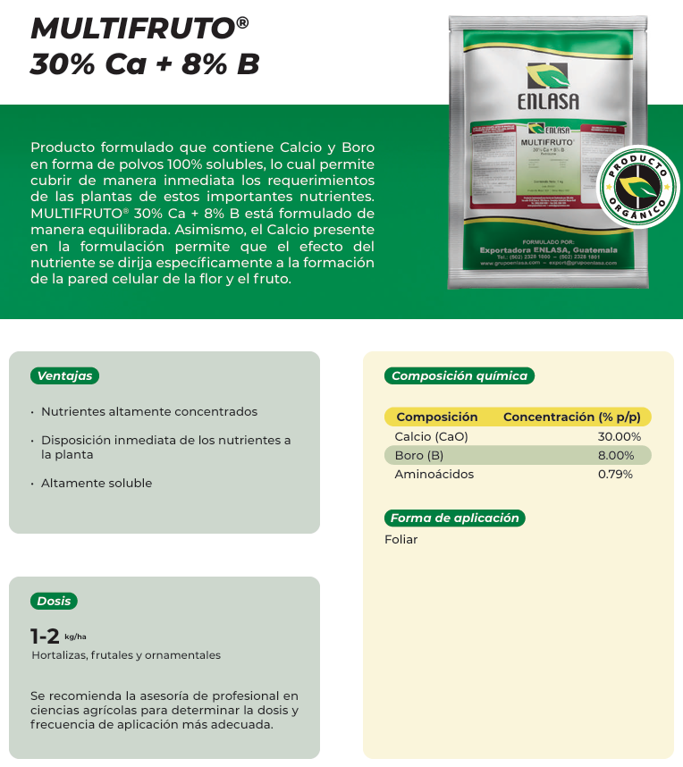 Multifruto CA+B ENLASA