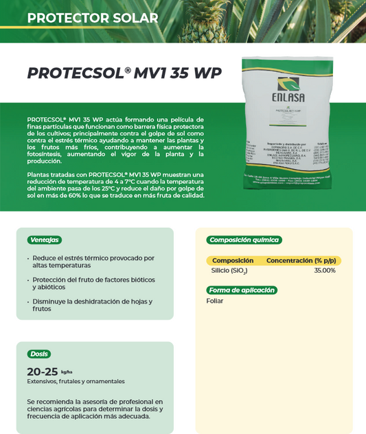 Protecsol MV1 35 WP 25 Kilos