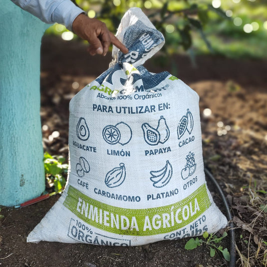 Abono Orgánico para Frutales AgroCompost 100 LBS