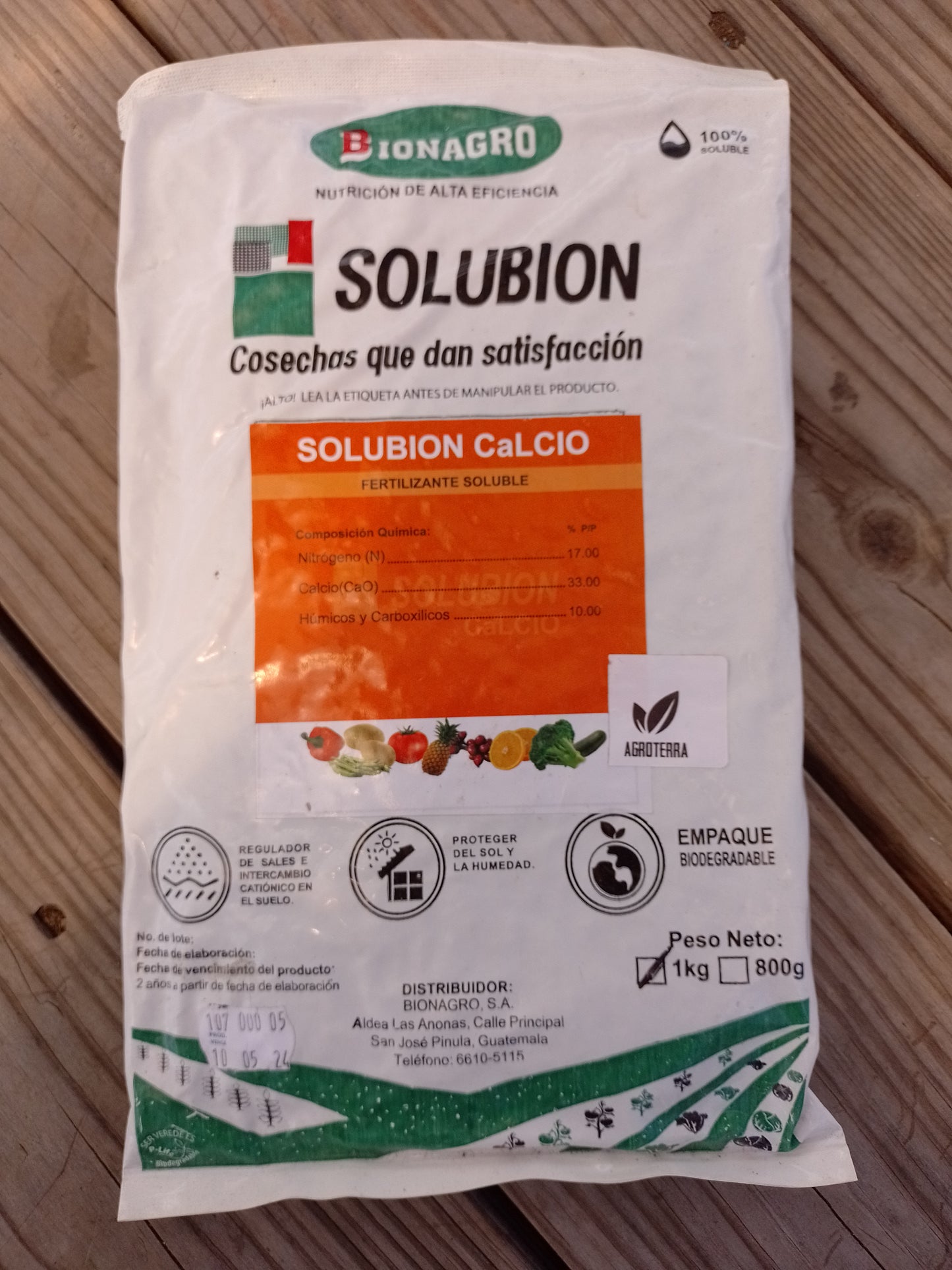 SOLUBION CaLCIO 1 KG